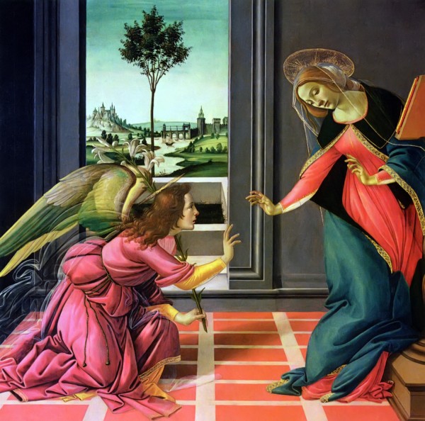 The Holy Ghost Shall Come upon Thee by Sandro Botticelli